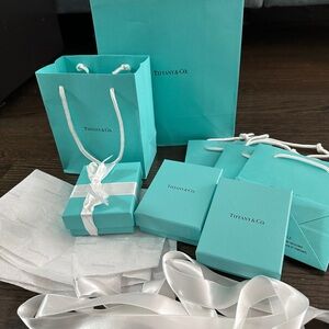 Tiffany & Co. Blue Box and Bag Set